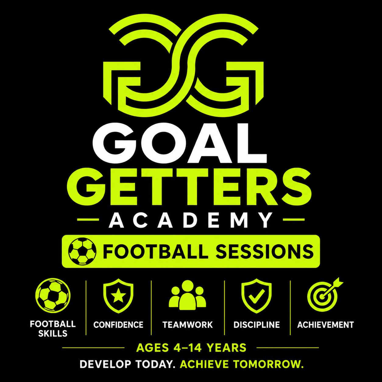 Goal Getters Academy Football Sessions