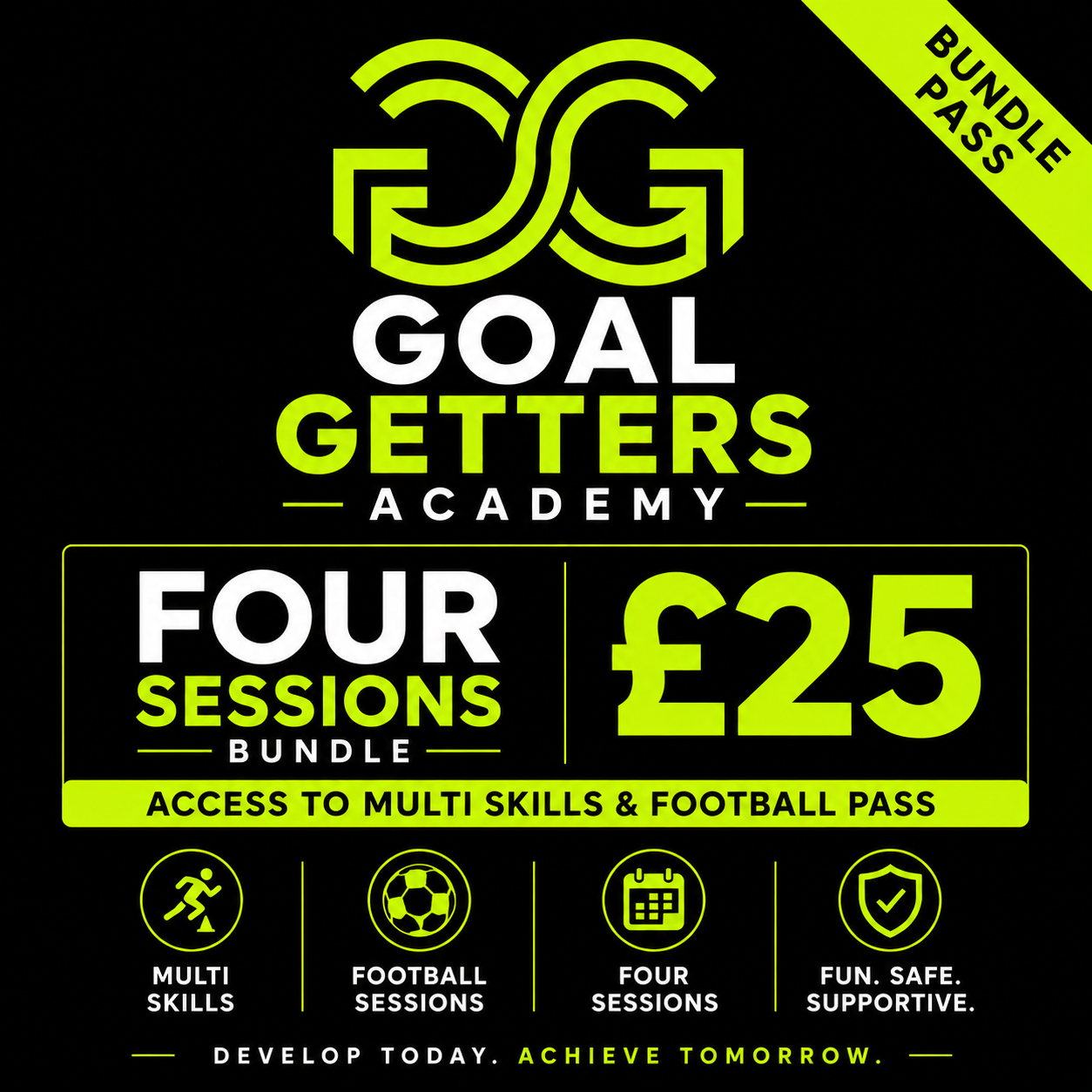 4-Session Multi-Skills & Football Pass